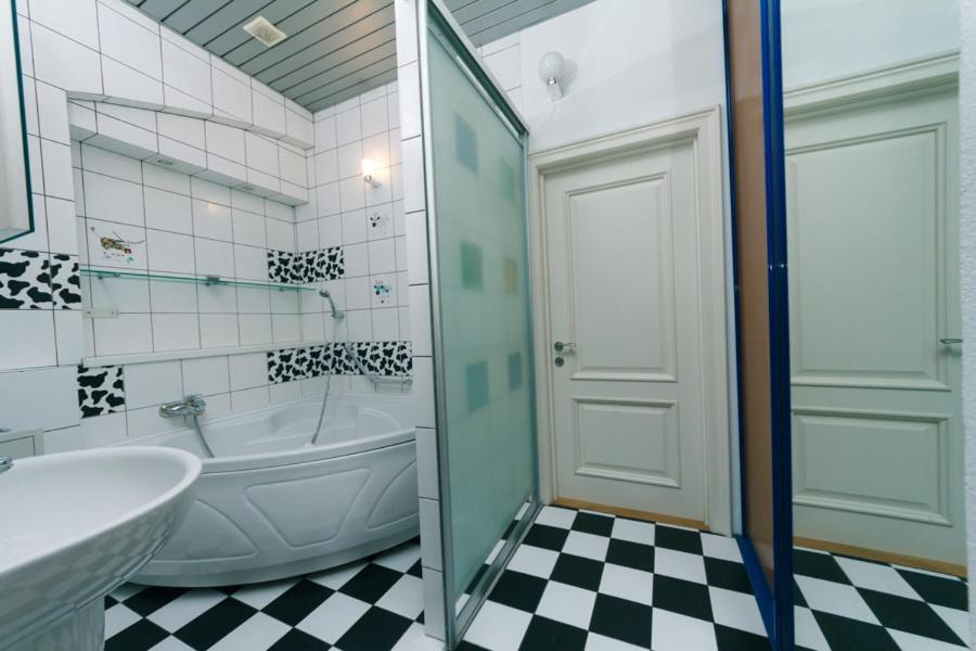 Apartment On Mala Zhytomyrska Street 17 Kiev Dış mekan fotoğraf