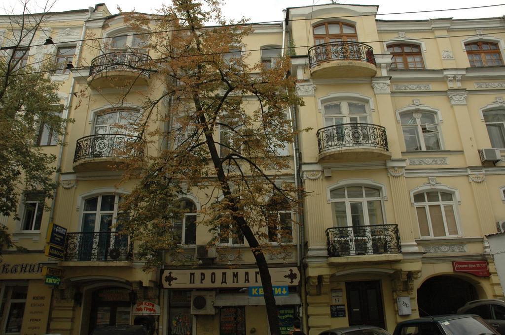Apartment On Mala Zhytomyrska Street 17 Kiev Dış mekan fotoğraf
